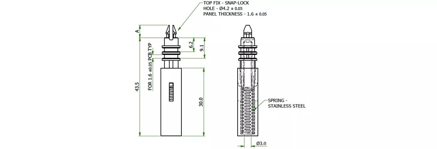 Touch control spacer