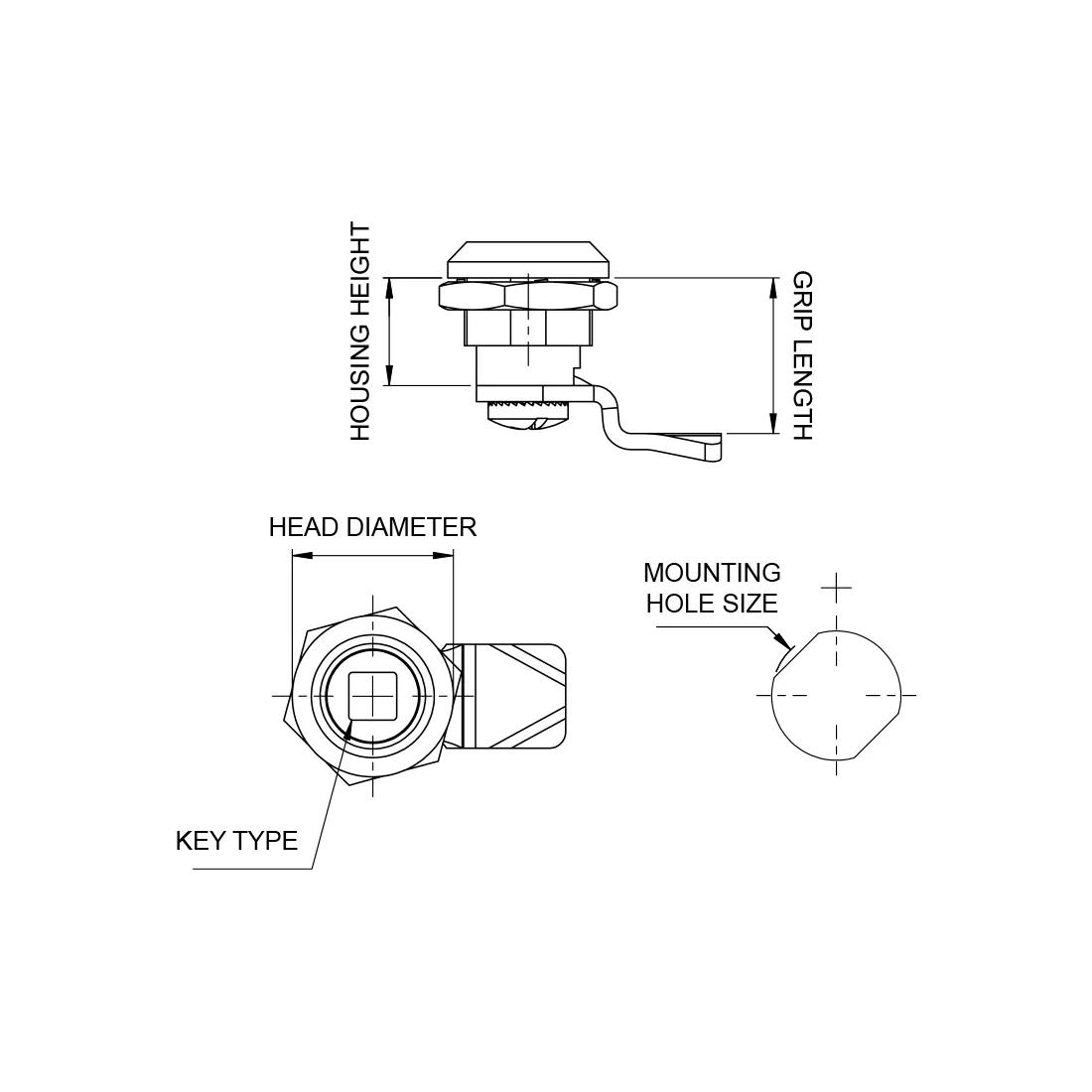 How to size the cam lock and latch you need | Essentra Components UK