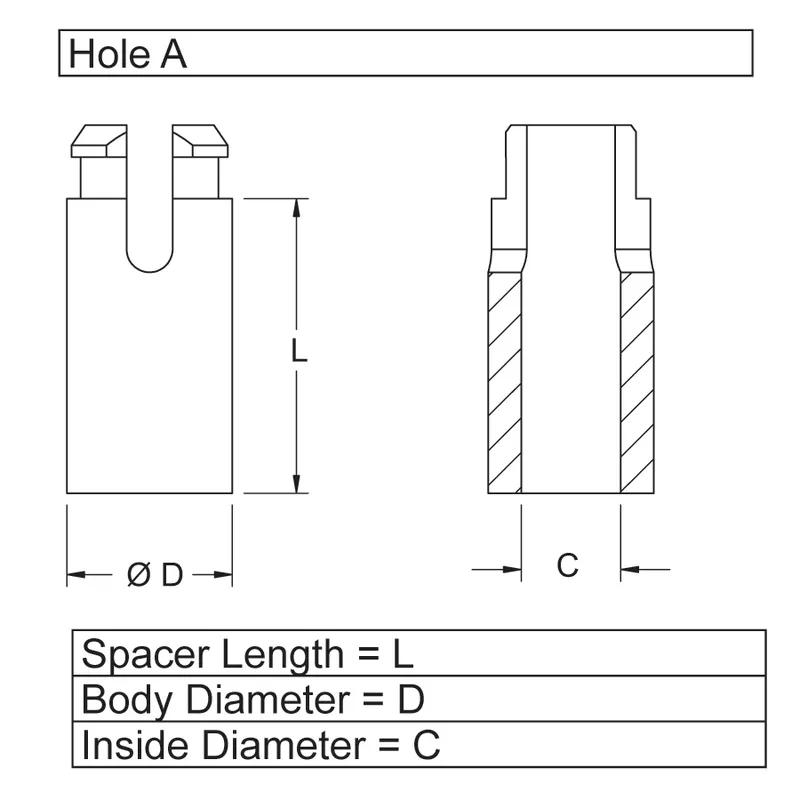 P160236_Screw_and_Lock_Support-Self_Retaining - Line Drawing