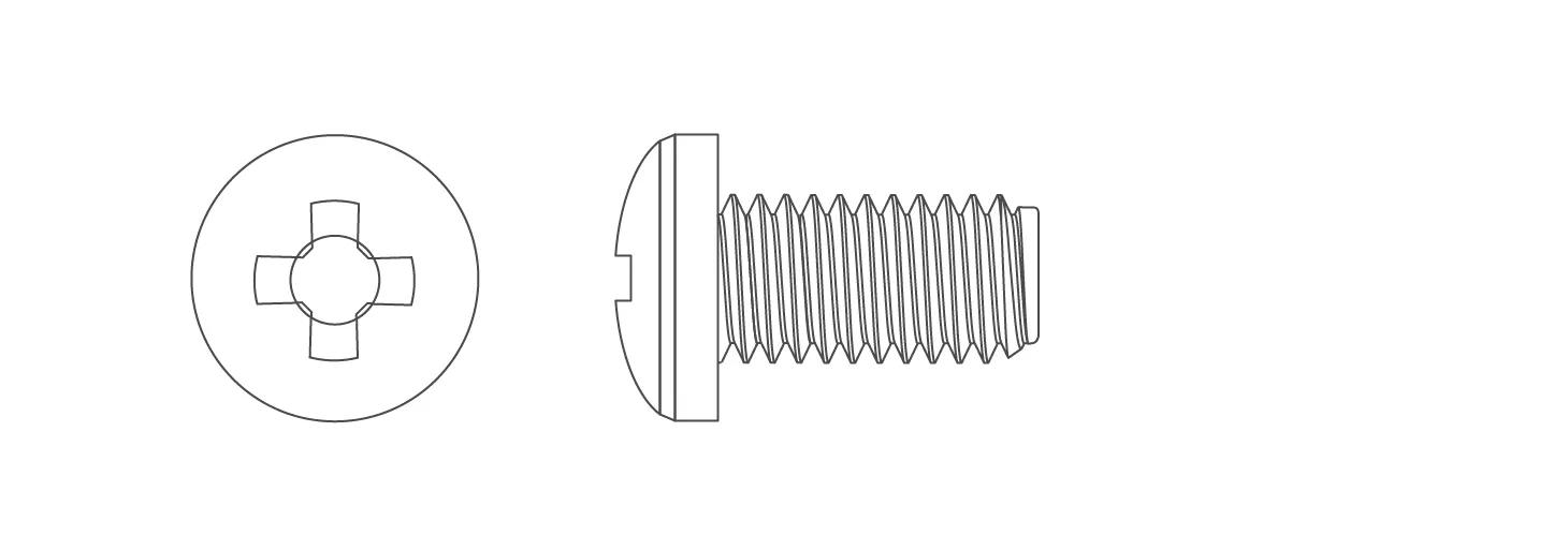 Philips head store screw