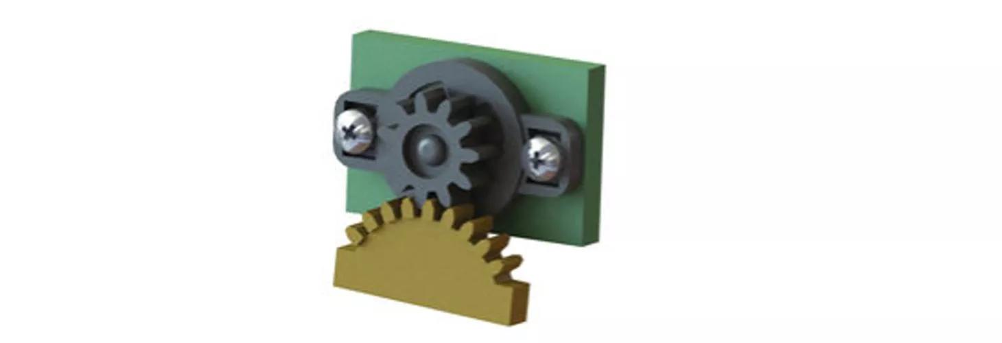 ​Rotary damper – with gear