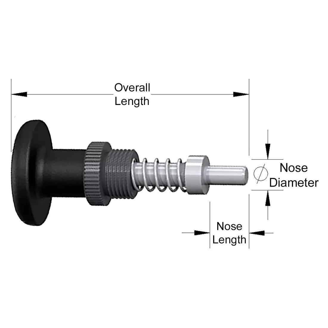 Buy Weld Mount Retractable Spring Plungers Push Pull