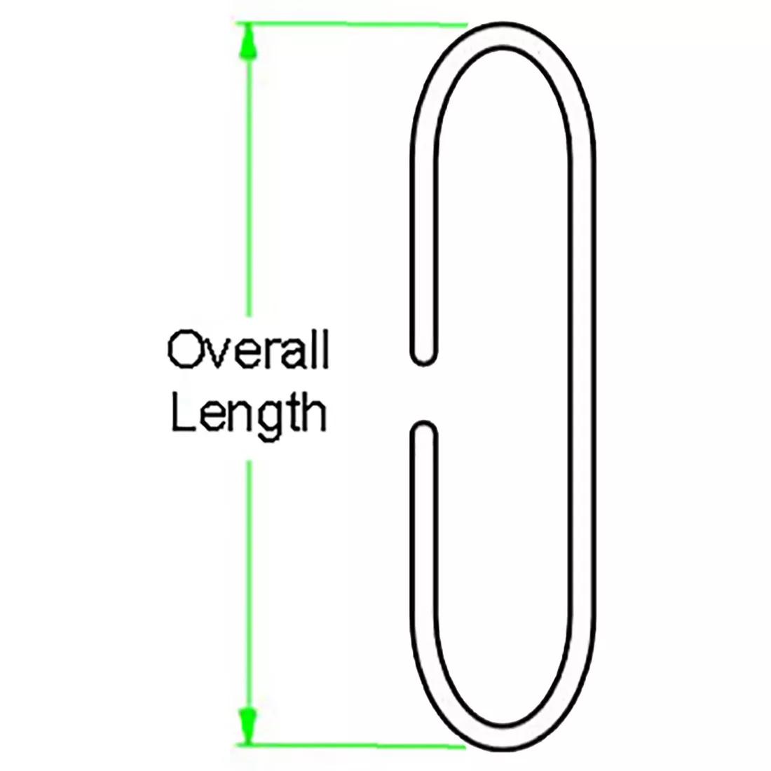 Free Hanging Hooks - C Shaped - Line Drawing