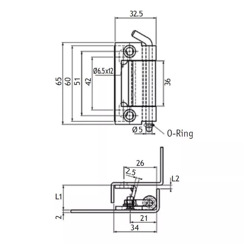 Buy Concealed Hinge 395631E Essentra Components