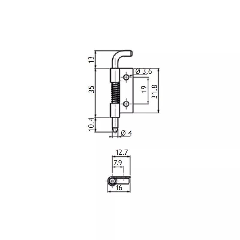 Buy Concealed Hinge 289631001E Essentra Components