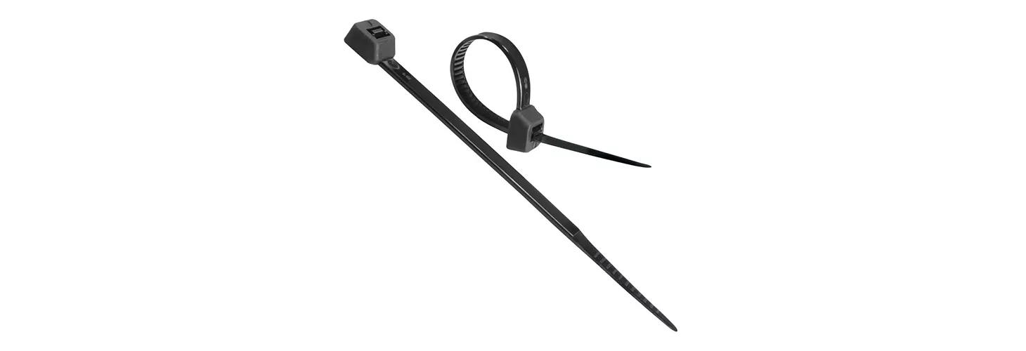 Heat-stabilised cable ties