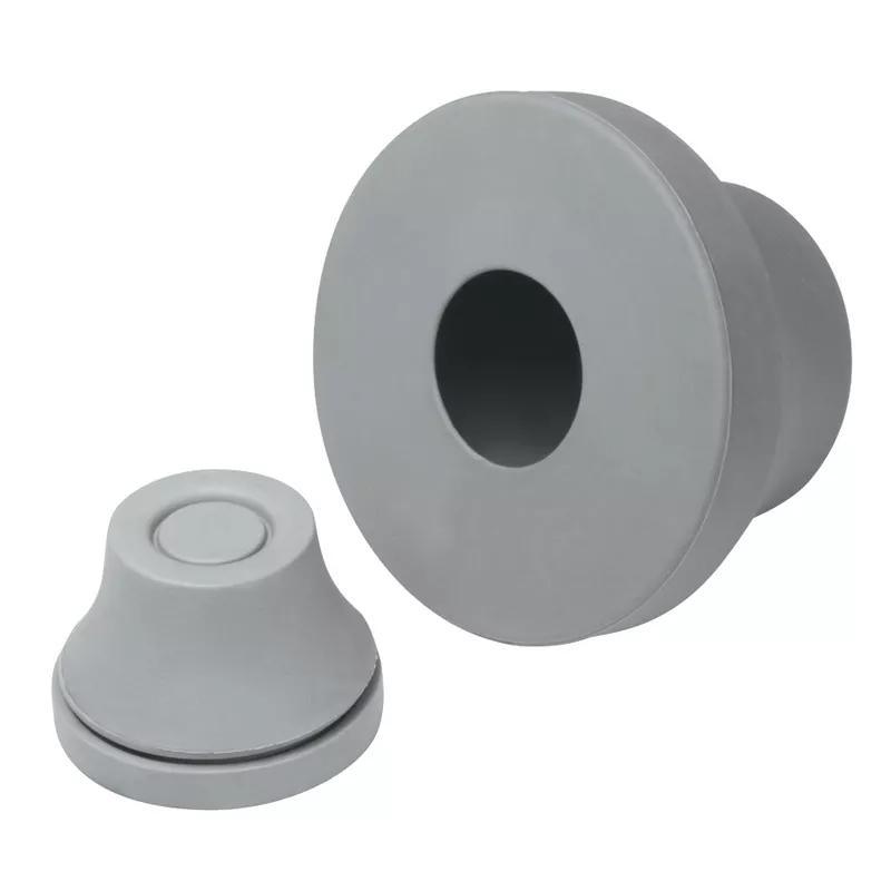 Sealing grommet between upper and lower guide support