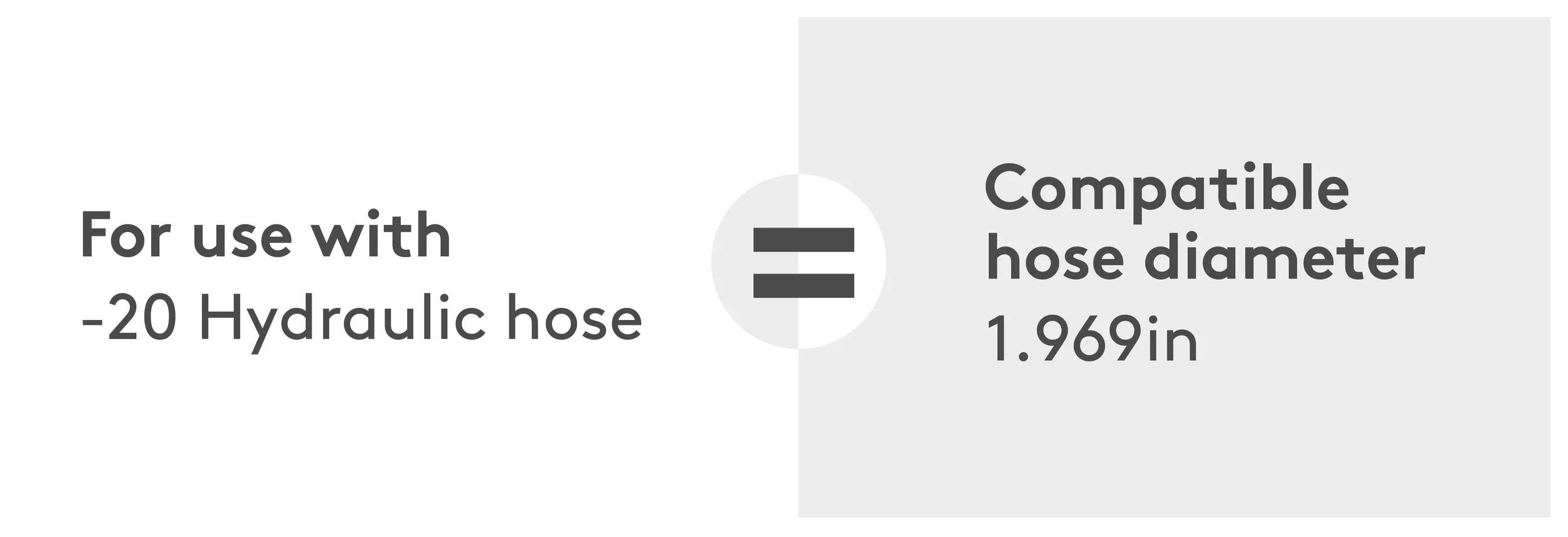 Sizing hose wrap