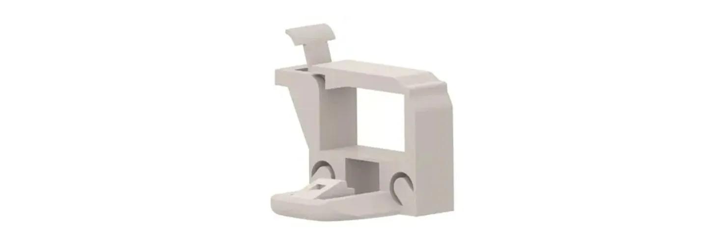 Wire saddle – locking, side-mount