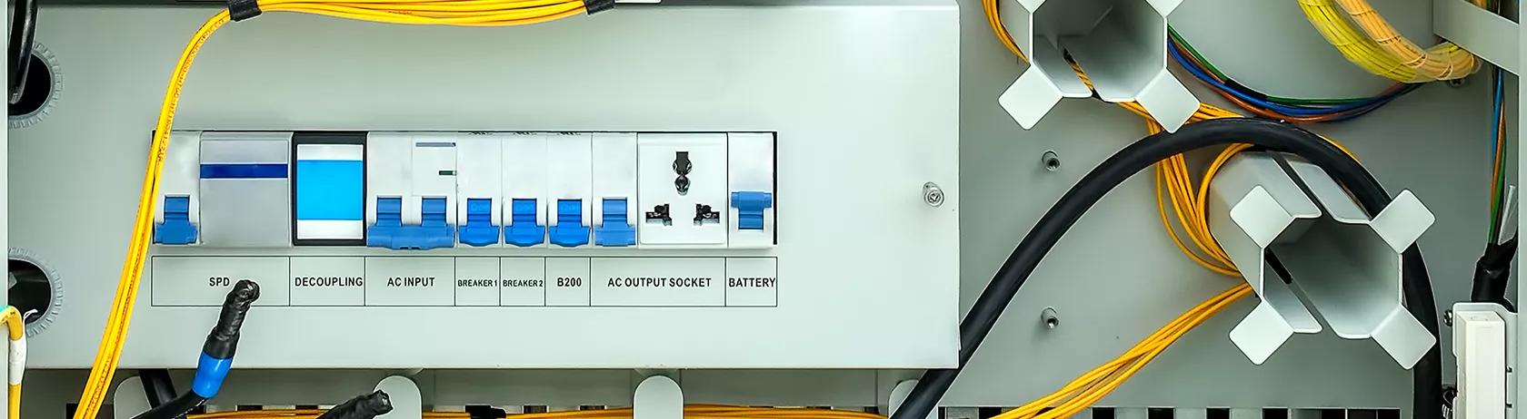 Fibre optic cable management