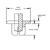 Essentra SRRP - Remache de inserción - Line drawing