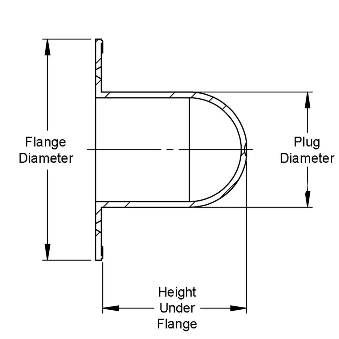 Quick-Fit Connector Plugs - Line Drawing
