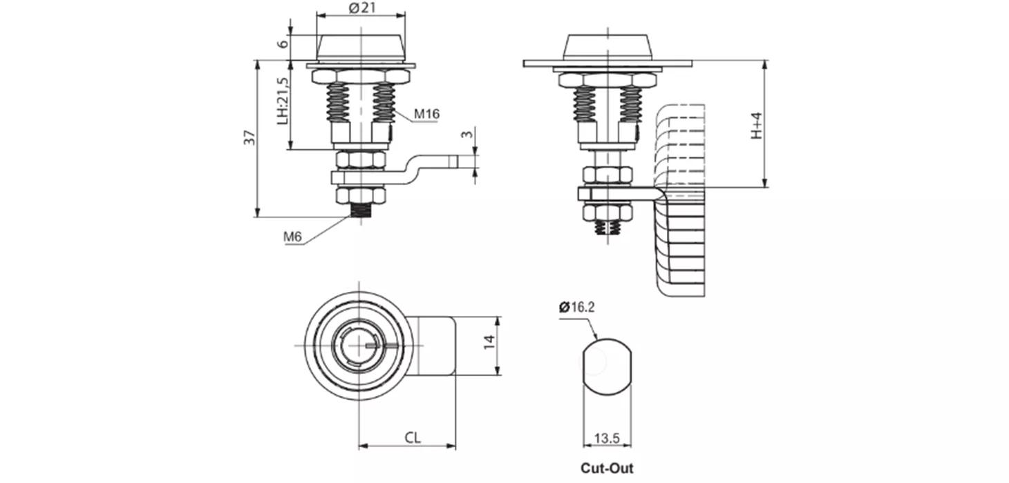 Mini Cam Latches