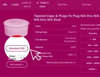 How to download CAD step 2