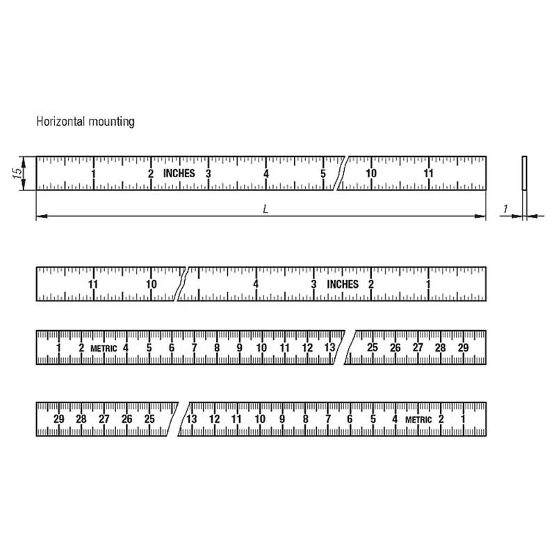 Ruler 12-inch by 1/50 inch - Printable Ruler