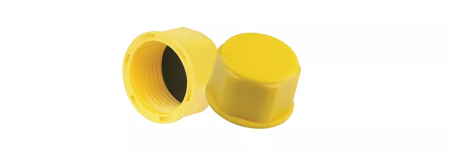 25 Red BNC Female Cap Plugs – Easy Pull Dust Covers By Caplugs