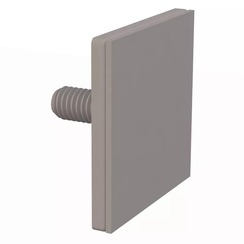 Threaded Studs - Adhesive Square Base