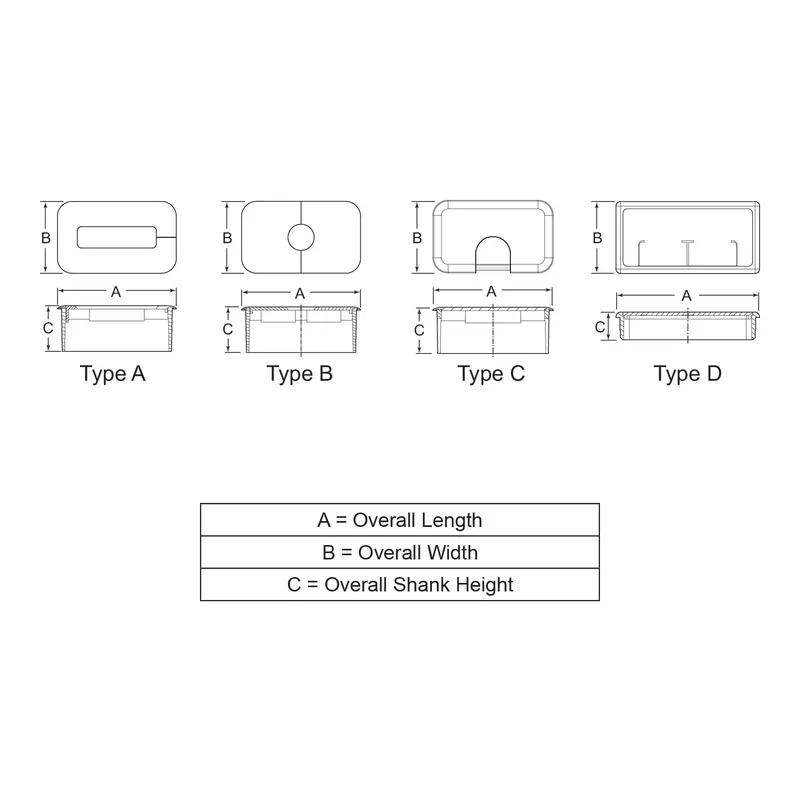 P110541_Desk-Grommets-Rectangular - Line Drawing