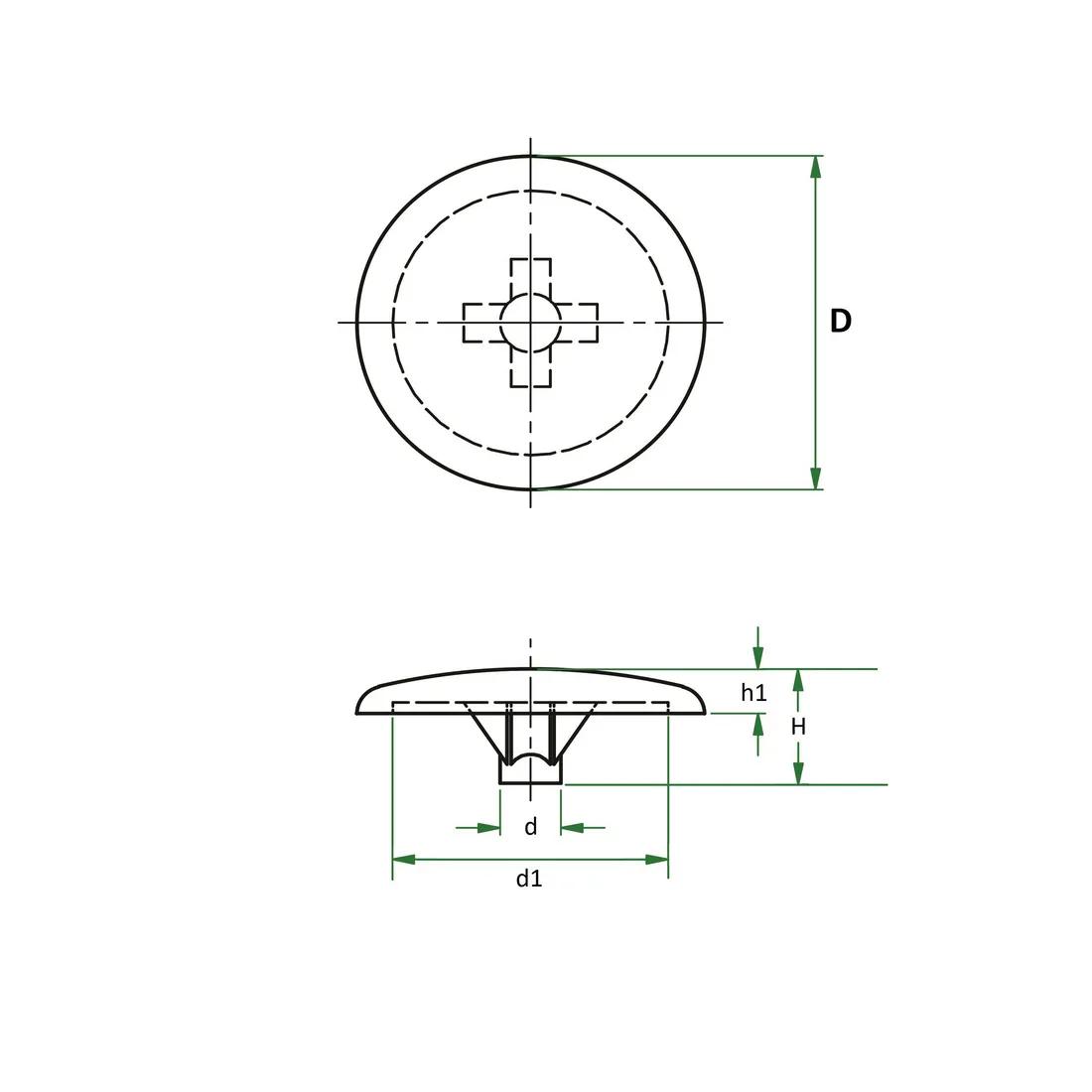 Buy Pozidrive Screw Caps | Essentra Components UK