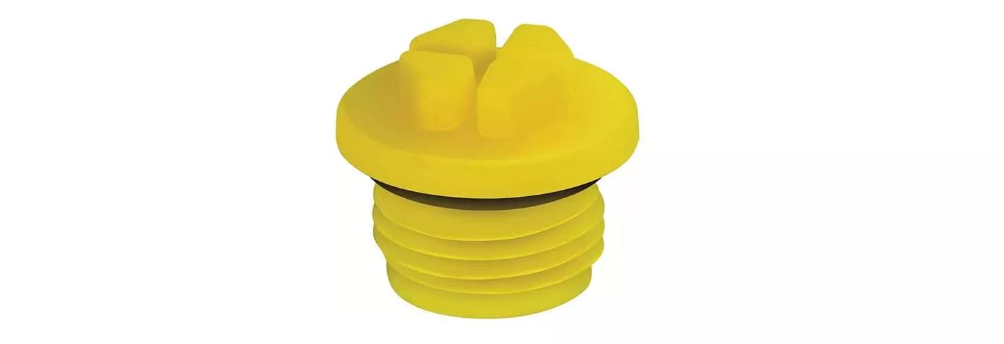 Threaded o-ring plug