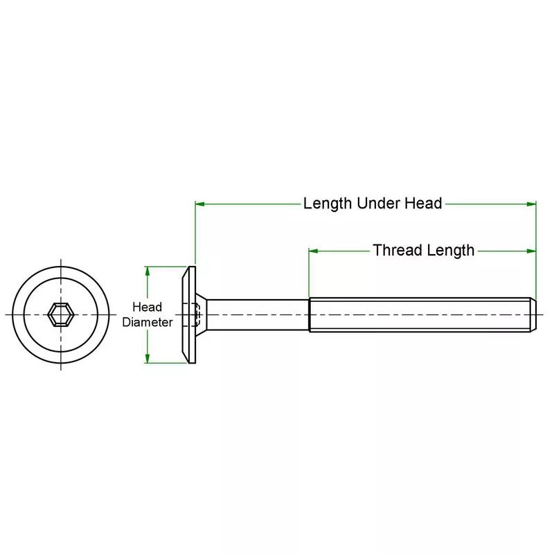 Joint Connector Bolts - Line Drawing