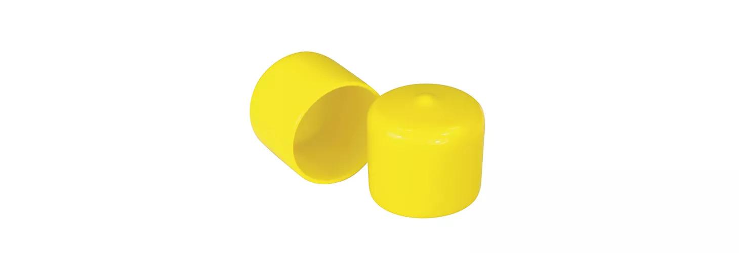 yellow standard flexible end caps 