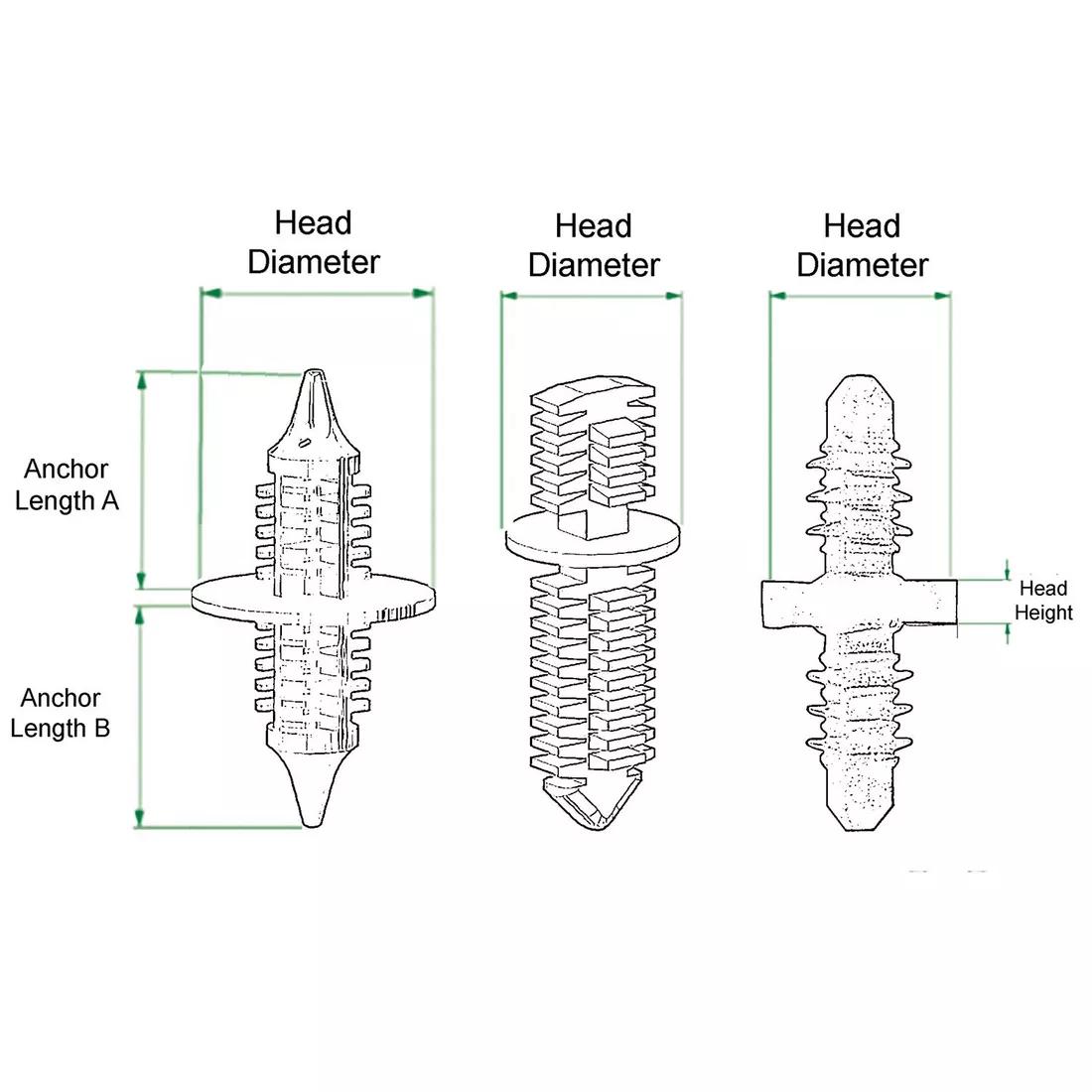 Rivets - Double-Sided Round