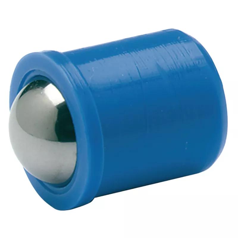  50 abrazaderas de plástico azul para manguera de 0.236