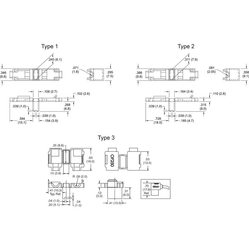 P110655_Sleeve_Insulators - Line Drawing