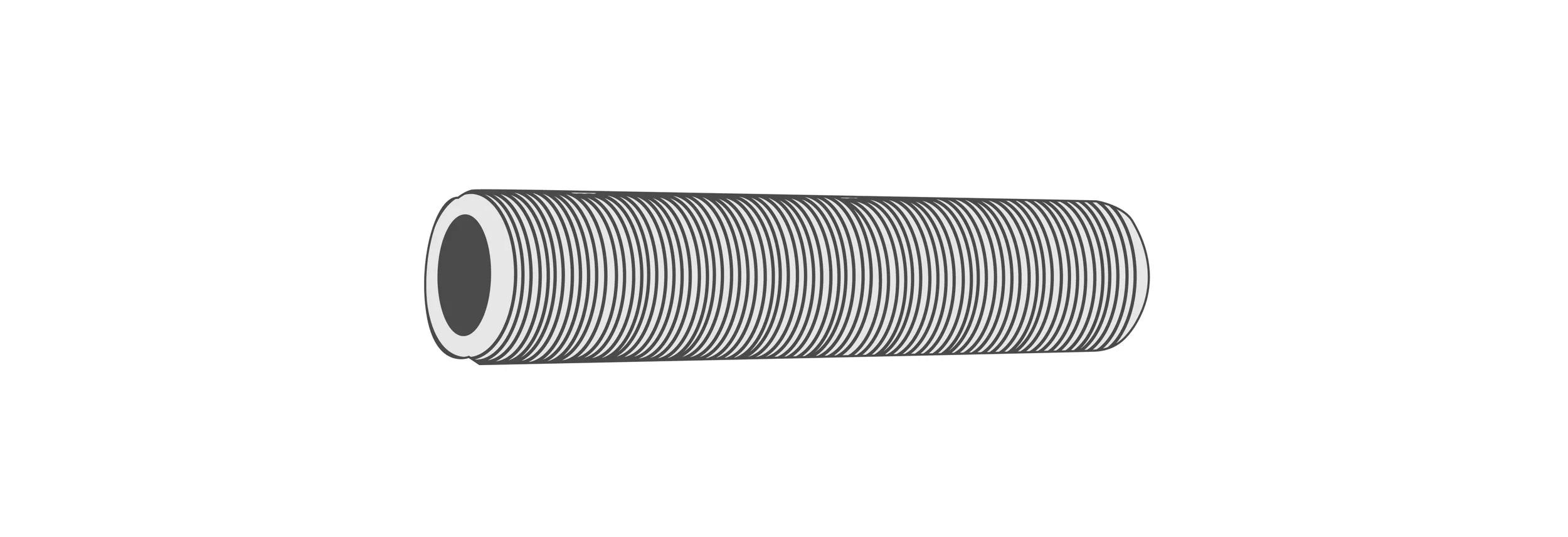​Hollow-inside threaded rod