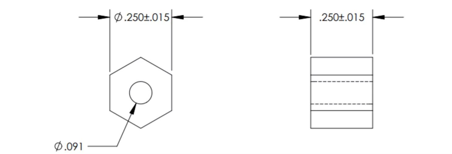 PCB Standoffs - Hexagonal/Threaded/Self-Tapping
