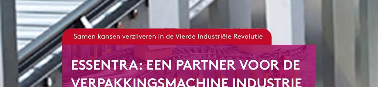 Samen kansen verzilveren in de vierde industriële revolutie, met Essentra als partner voor de verpakkingsmachine industrie.