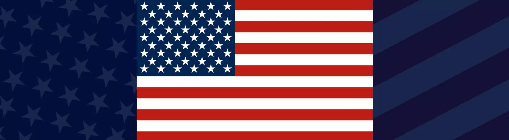 American flag to show US fastener standards