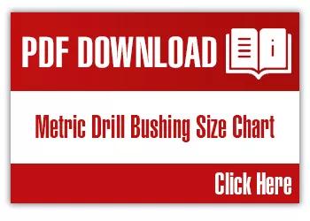 Metric Drill Bushing Size Chart