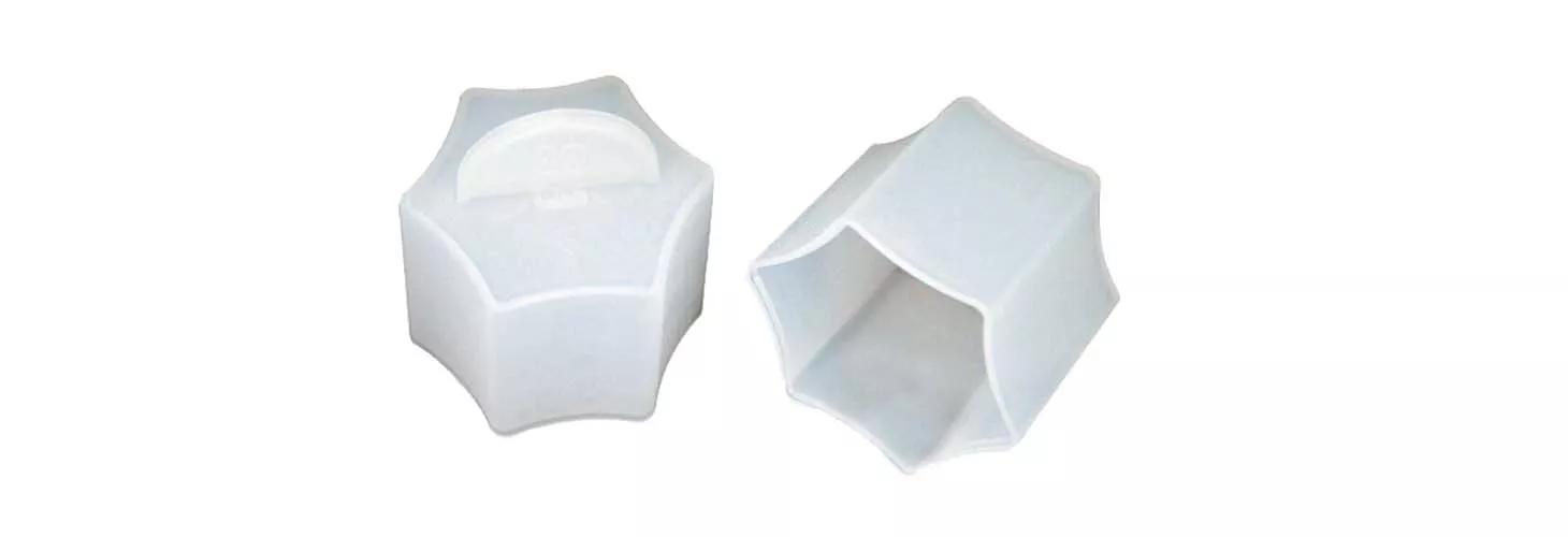 LDPE hexagonal caps