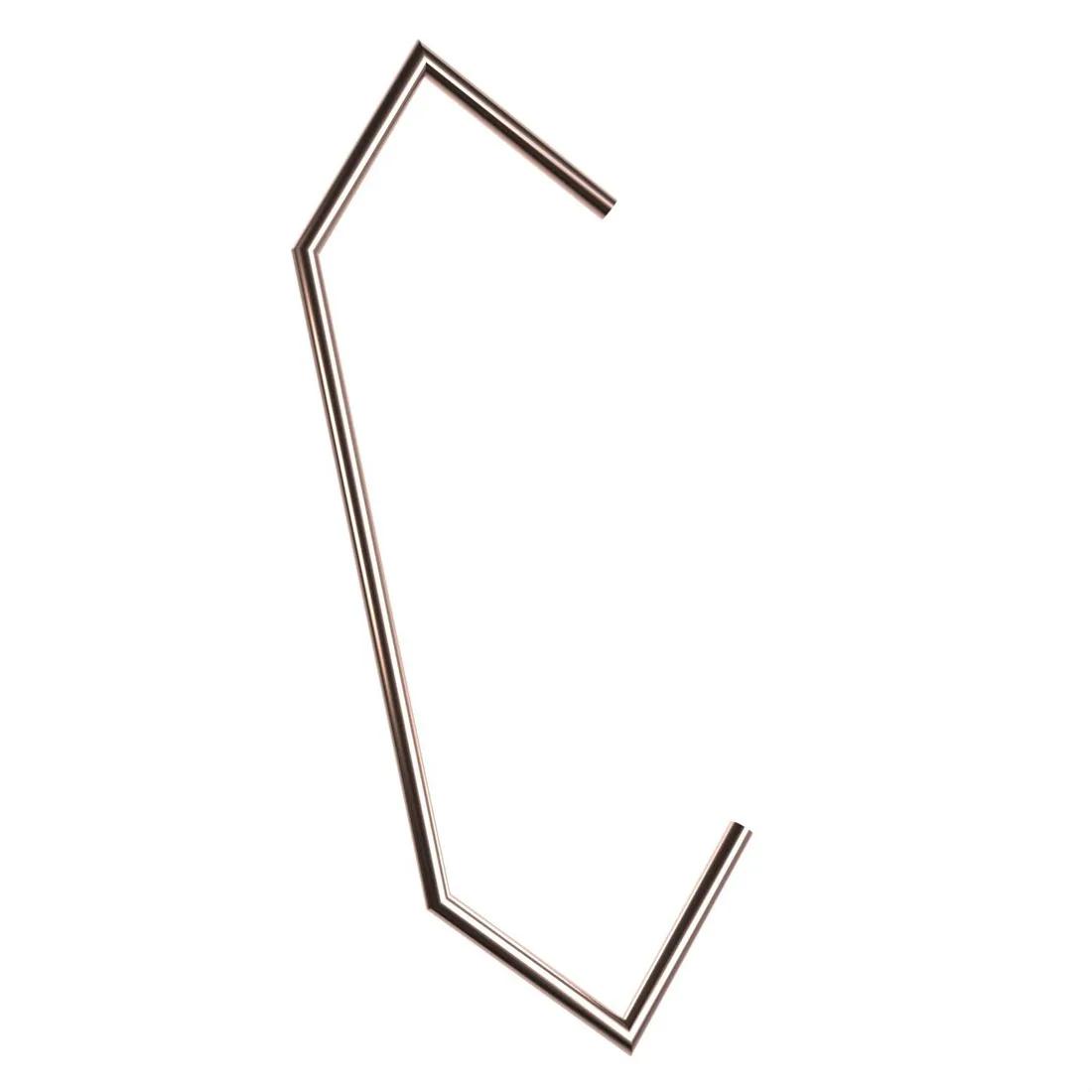 CV Shaped Round Wire Hooks