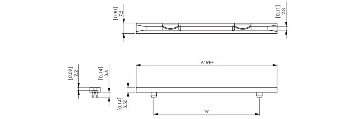 PCB-Kartenführungen - Horizontal/Snap-In/Multi Panel