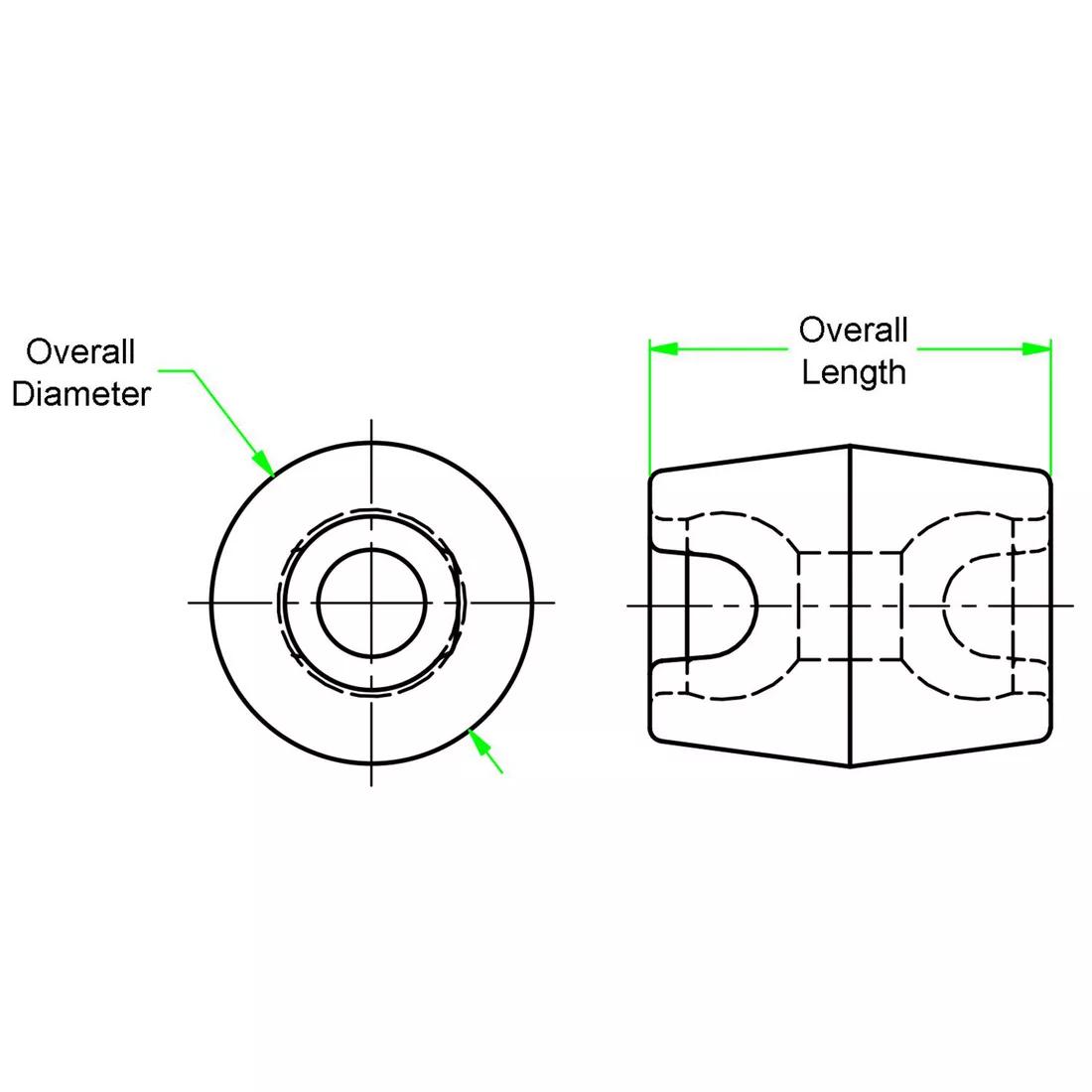 Pop Clip - Connectors - Line Drawing