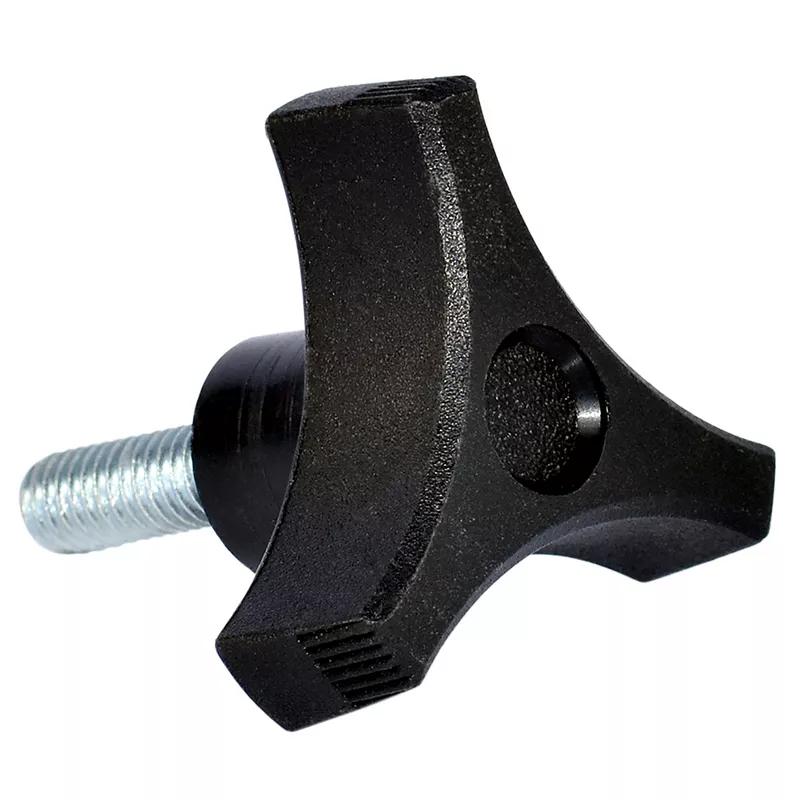 Clamping Knobs 3 Arm Male Stud Prominent Grip