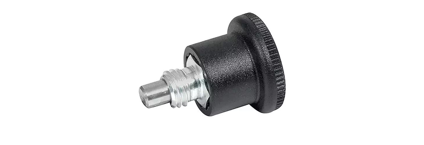 Threaded index plunger