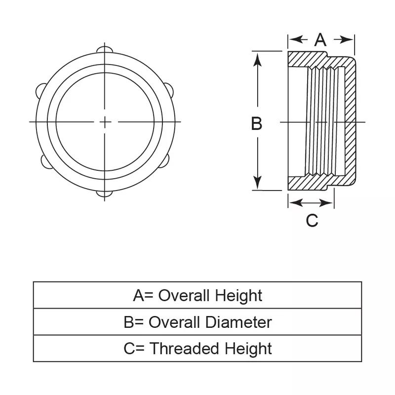 Threaded Protection Caps - UNJ/UNJS Threads