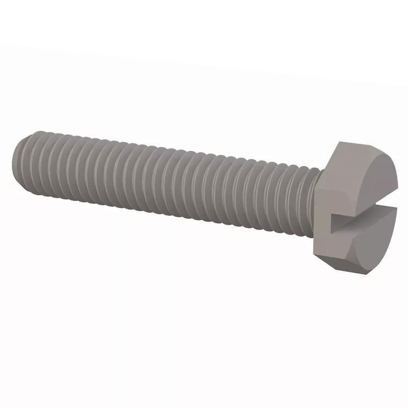 Hex Head Cap Screws - Plastic