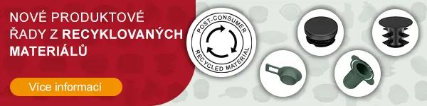 New caps and plugs ranges in post-consumer recycled material