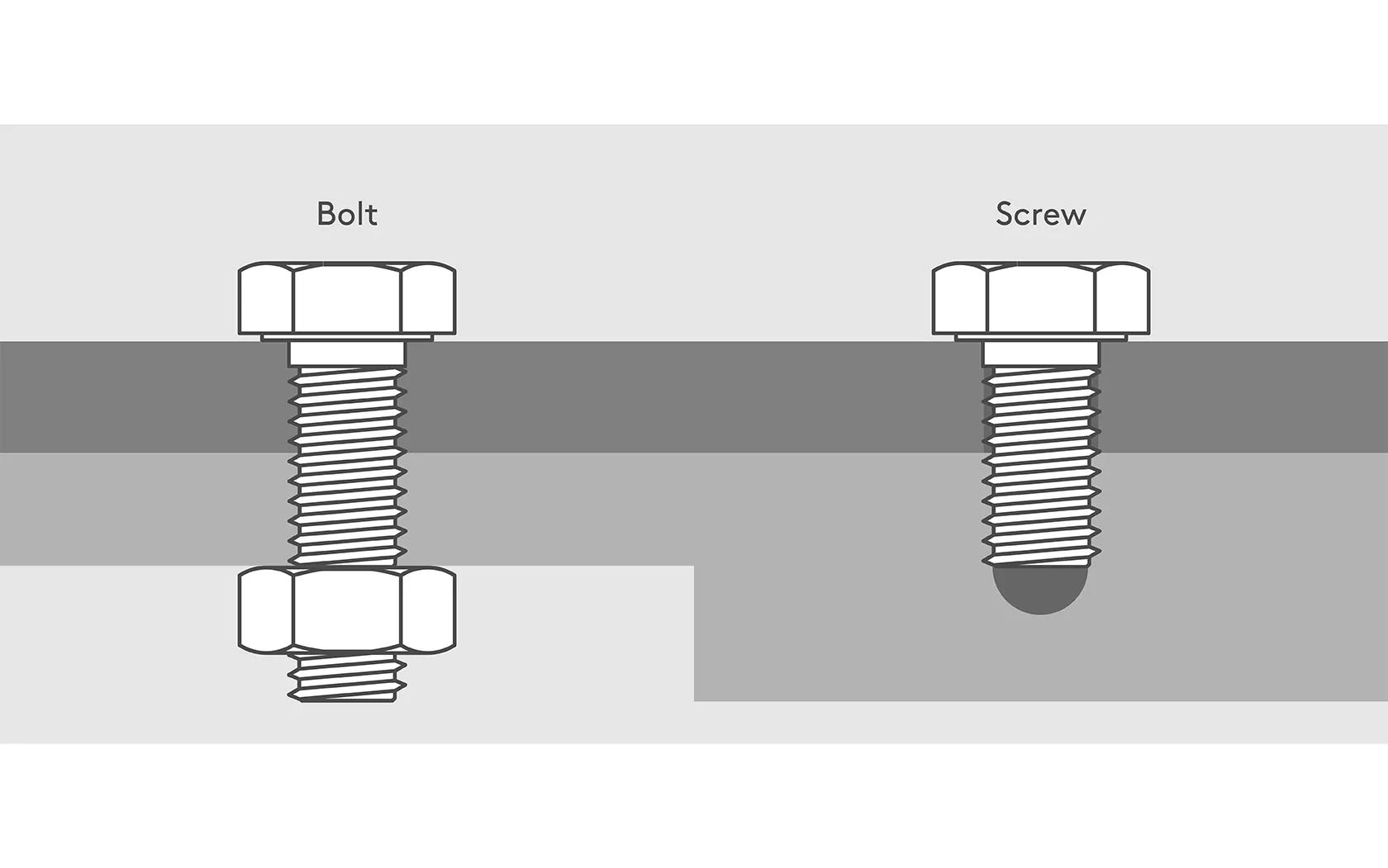 Bolt and Screw drawing