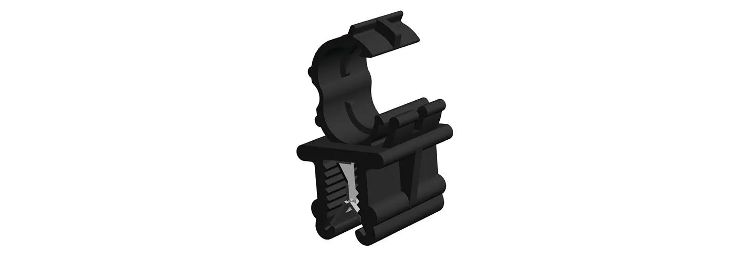 ​Conduit edge clips – corrugated tube mounting clip