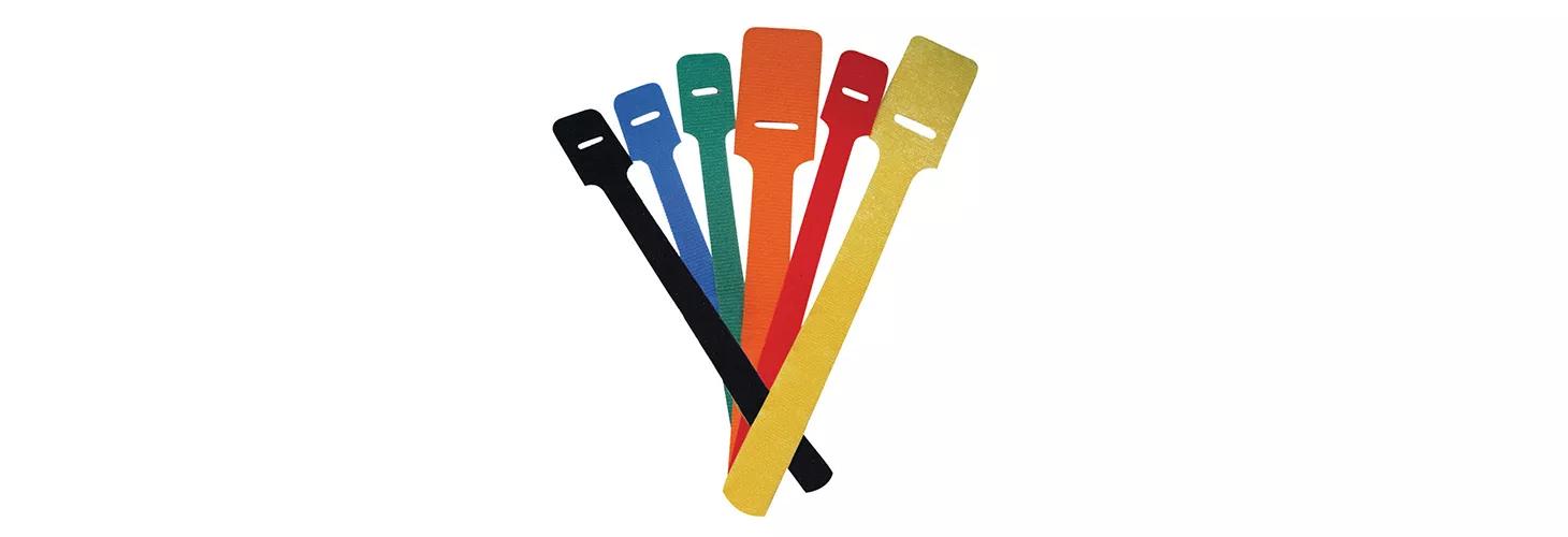 Hook and loop cable ties