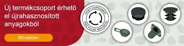 New caps and plugs ranges in post-consumer recycled material