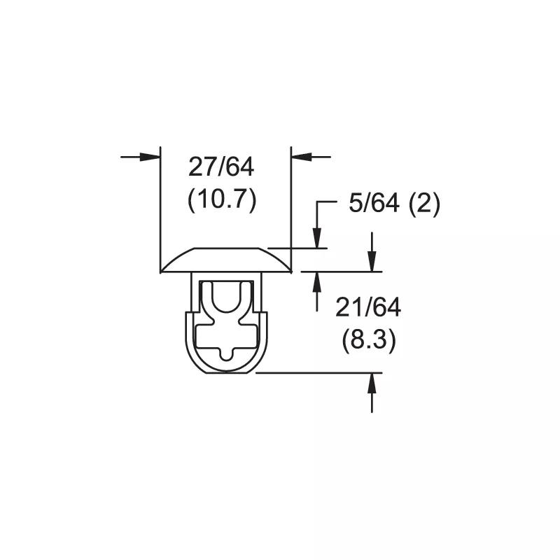 P110237_Cable_Tie_Mounts-Reverse_Mount - Line Drawing