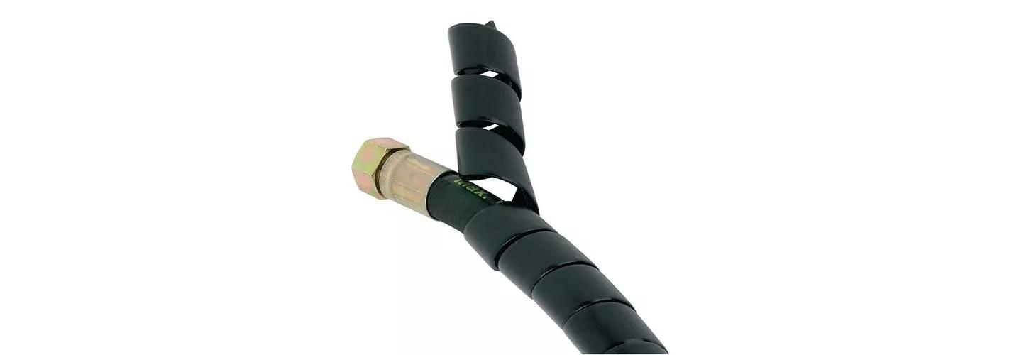 HDPE spiral wrap hose protectors   