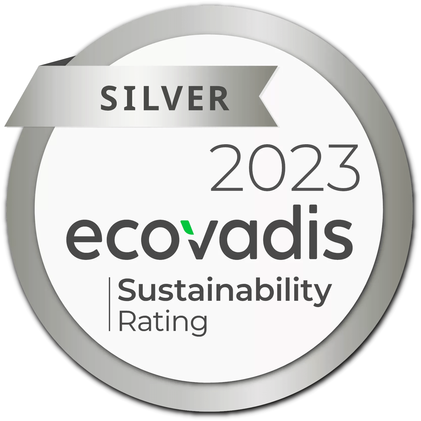 EcoVadis Silver logo